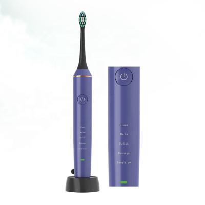 China Waterproof Luxury Digital Ultrasonic Vibration Electric Toothbrush Ipx7 Grade Electric Toothbrush MH-V2-902 for sale