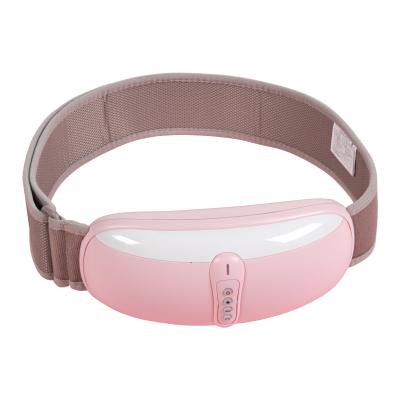 China Body Belt Heating Function Waist Massage Belt Rechargeable Wireless Slimming Vibrator for sale