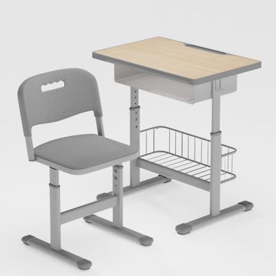 China Modern Darwin adjustable student table and chair set High quality furniture equipment suppliers can be customized for sale