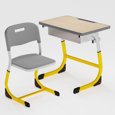 China Modern primary school classrooms desks with lockers very cheap school office home desk supplies for sale