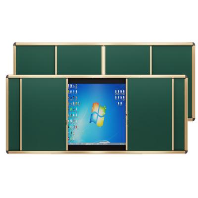 China Aluminum Alloy Frame Push shield board multimedia teaching school classroom student writing can be customized for sale