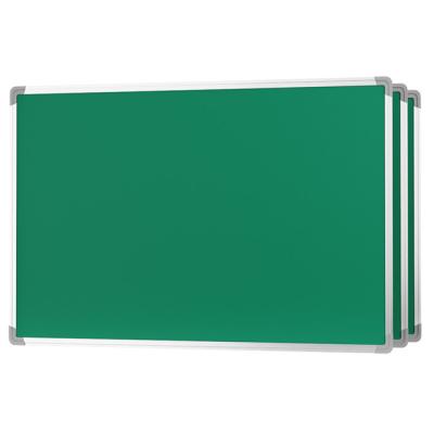 China Aluminum Alloy Frame Home wall hanging small message Green blackboard decoration office magnetic chalk board for sale