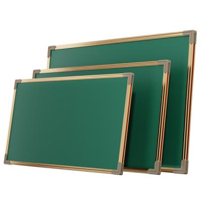 China Aluminum Alloy Frame School classroom decoration green chalk board with magnetic dry erase blackboard standard size for sale