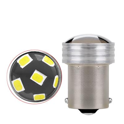 China lelanpu auto lux interior T20 1156 led car bulb 6smd 2835 1157 led contacto 12v doble universal for sale