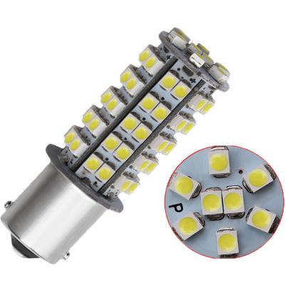 China lelanpu T20 LED amber bulb 3157 1210 68SMD turn lights turn off auto emergency bulbs 7443 lighting system universal for sale