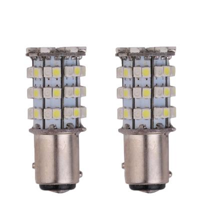 China 1157 2357 7528 3528 1210 Universal 60SMD LED 3157 DRL Turn Signal Light Bulbs S25 T25 T20 3156 for sale