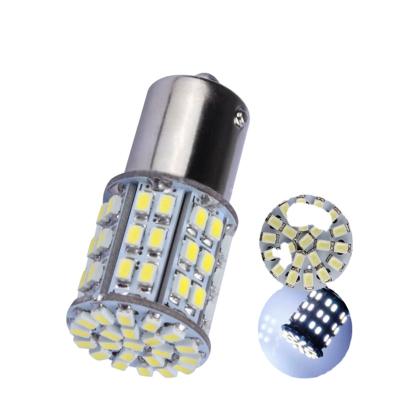 China Rear Brake Light Stop Bulb T20 7443 Emergency Reserve Lights W21/5W 64SMD Canbus Auto Led Turn Signal Lamp Universal for sale