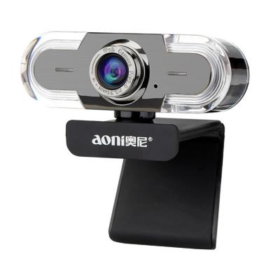 China Aoni C30 HD Webcam Remote Video Conferencing Teacher Live Broadcast USB Wide Angle With Microphone C30 for sale