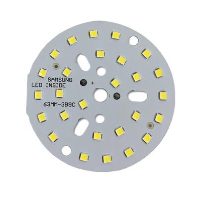 China Downlight D63mm 12W Led Chip Pcb Round Samsung 2835 SMD Led Module For Bulb Downlight Wall Lamp for sale