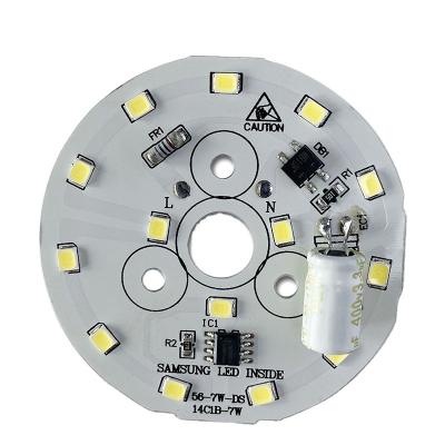 China High Quality Downlight 4000K AC220V 2835 SMD 7W SAMSUNG COB Led Module For Downlight for sale