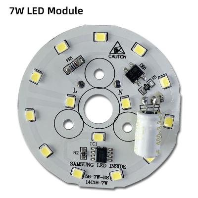 China Downlight 7W 2835 SMD AC DOB SAMSUNG Led Module For Downlight for sale