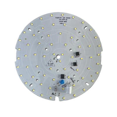 China High Quality High Voltage Integrated Downlight AC220V IC Drive Lamp Panel 2835SMD 24W AC Led Module Lamp PCB Light Source Aluminum Board for sale