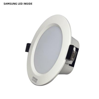 China IP44 7W 9W 12W 15W 18W LED Downlight EUROPEAN Anti-glare Black Bright White Cutting for sale