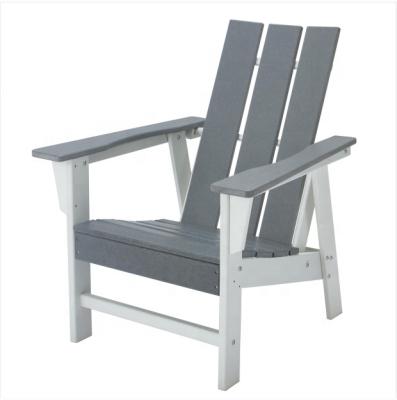 China Eco-Friendly\UV Resistant\Water Proof\Weather Resistant Factory Direct Commercial Outdoor Furniture Plastic Garden Chair Weather Resistant HDPE Material Adirondack Chair for sale