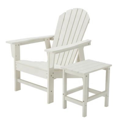 China Waterproof and Recycled Eco-Friendly\UV Resistant\Water Proof\Weather Resistant HDPE Adirondack Chair High Quality Seaside Garden Outdoor Chair For Backyard for sale