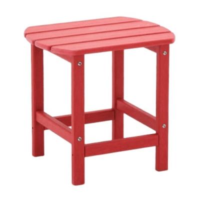 China Eco-friendly\UV Resistant\Water Proof\Weather Resistant HDPE Outdoor Furniture Factory Customized Portable Side Tables Waterproof Plastic Side Tables for sale