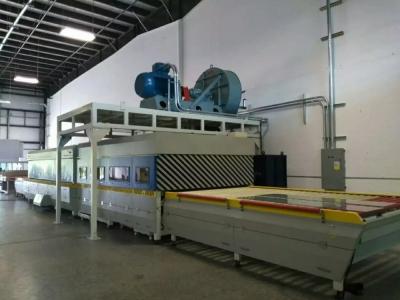 China Máquina de têmpera de vidro colorido 50hz potência 15KW máquina de corte de vidro móvel à venda