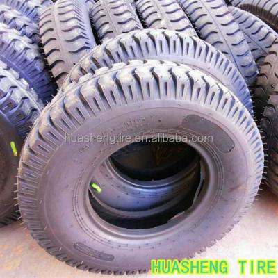 China For light trucks and trailers bias rubber truck tire 8.25-16 HOOKS pattern rubber tire for light trucks for sale