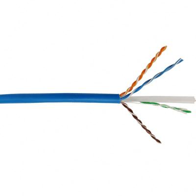 China Pure solid bare copper since unshielded blue wire cat5e utp 1000ft ethernet cable for sale