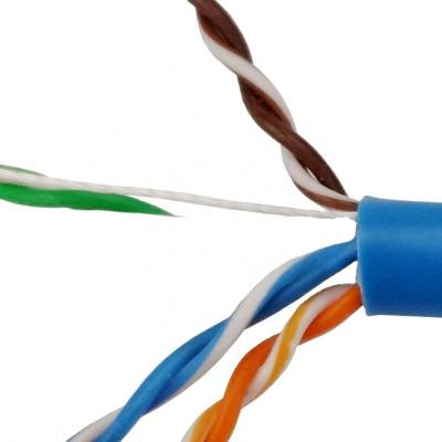 China blue bear copper 0.57mm pvc 23awg utp cat6 network cable utp cat6 network cable for sale