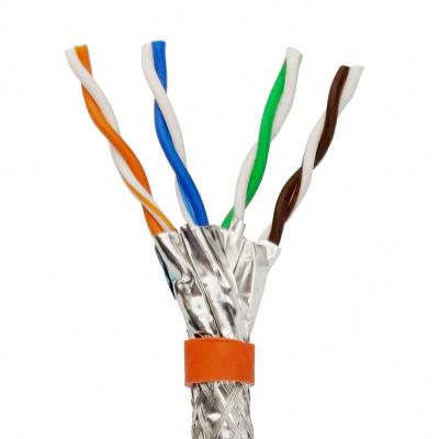 China HDPE Network LAN 8 Core Since Conductors Cat 7 Ethernet Cable for sale