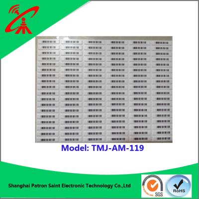 China 58khz Double Side Anti Theft Security Barcode Labels For Eas System for sale