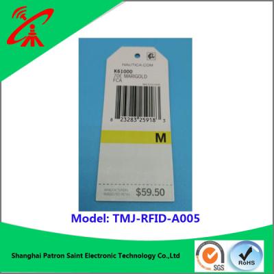 China paper Printable Rfid Labels For garments Euro standard new style and high quality clothing paper rfid tag for sale