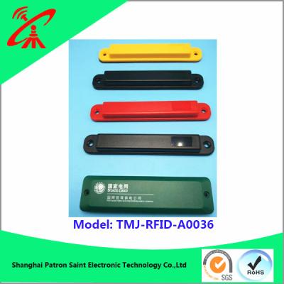 China Waterproof Metal Plastic Anti Theft Security Tag With UHF RFID Chip / Frosted Surface for sale