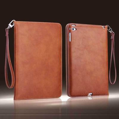 China Hot Selling New PU Cases Coves Flip Stand Premium Leather Cover Flip Tablet Leather Retro Scrub Case For IPad Pro10.5 for sale