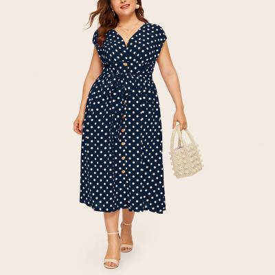 China 2021 New Arrivals Sustainable Clothing Women Ladies Floral Elegant Casual Fashion Boho Maxi Dress Plus Size Dress for sale