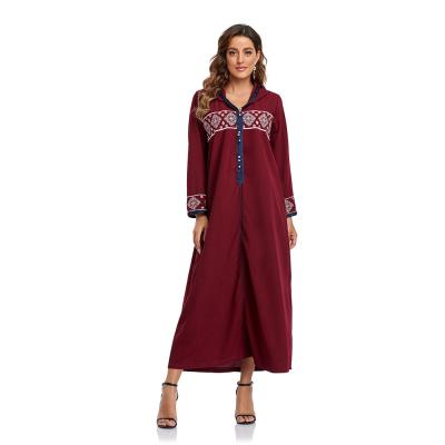 China High Quality Comfortable Abaya Muslim Dress Fashion Feel Women Islamic Kaftan Dress for sale