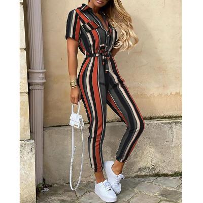 China New Fashion QUICK DRY Trends Slim Fit Overalls Womens Ladies Bodycon One Piece Overalls for sale