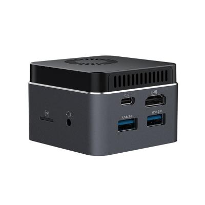 China For Popular Business PC Intel Lake J4125 gemini windows 10 pro / Dual WIFI 8GB HDMI Windows 11 2.4G/5G Mini PC Computer for sale