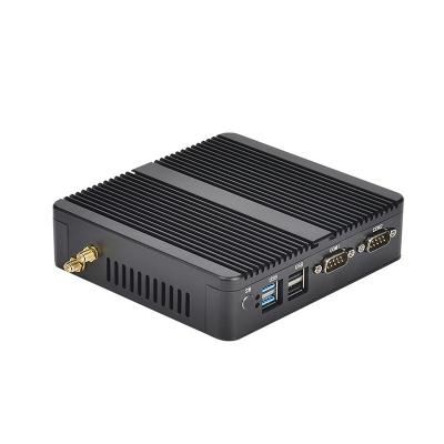 China For Business OEM ODM 2022 Embedded Industrial Fanless Mini PC Intel Celeron N2830/J1800/J1900 Mini PC for sale