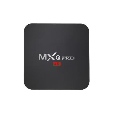 China Support OEM MXQ PRO Smart 4K Internet Set OTT TV Box 1GB Ram Android Tv Box Top mxq pro rk3228A for sale