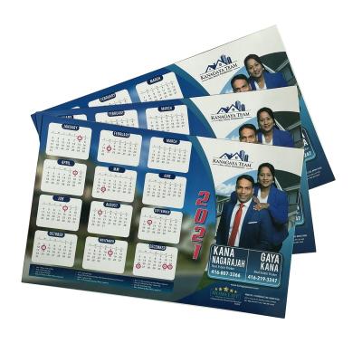 China Factory Real Estate Promotional Products Magnetic Calendar For Refrigerator for sale