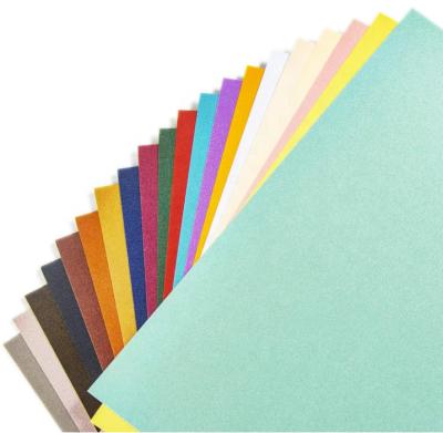 China 8.5x11 Inch Gartful Anti-Curl Shimmer Pearl Card Paper for sale