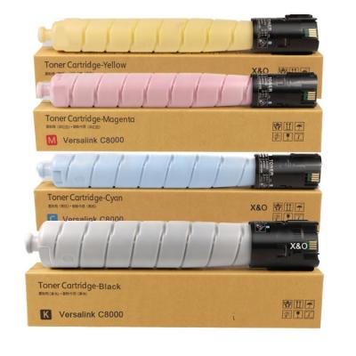 China COMPATIBLE Versalink C8000 toner cartridge for Xerox 106R04057 106R04054 106R04055 106R04056 for sale