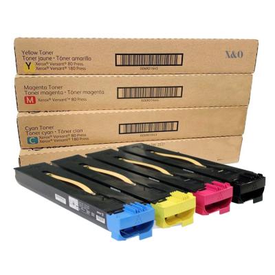 China Genuine Quality Compatible Fuji Xerox Color 80 180 Color 80 180 Black Cyan Magenta Yellow Toner Cartridge COMPATIBLE for sale