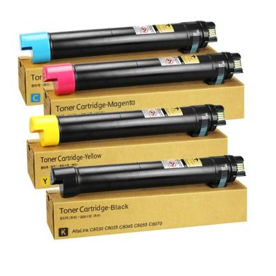 China High Quality COMPATIBLE Xerox C8045 Toner CMYK Ink Pack Compatible Cartridge Used For Altalink C8035 C8030 C8055 C8070 Photocopier for sale