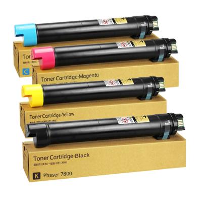 China Original COMPATIBLE quality factory price compatible laser printer toner for Xerox 7800 106R00573 106R00570 106R00571 106R00572 for sale