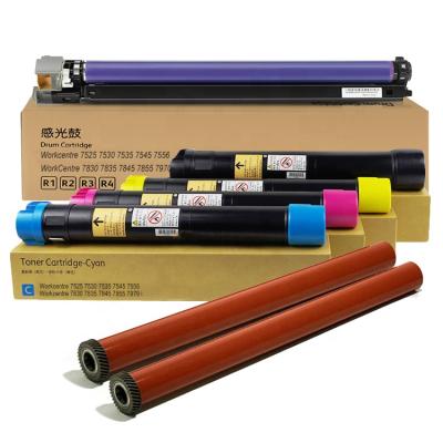 China Cheap Used For Workcentre 7535 7545 7556 7835 7845 7855 7970 Copier Genuine Remanufactured X7855 Toner Cartridge Spare Parts for sale