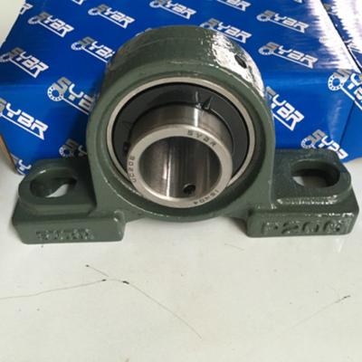 China Eccentric Machinery Collar Locking Tapped Foundation Plummer Block Bearing Unit KHSHE200 Series for sale