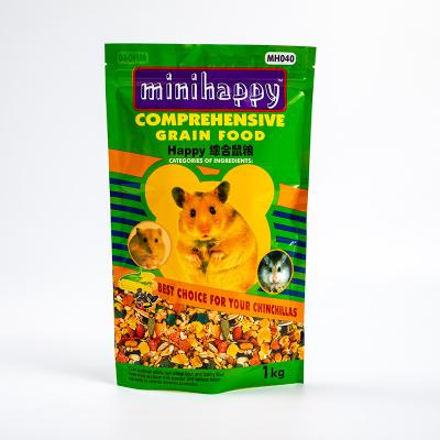 China Large Flat Bottom Pet Food Packaging Moisture Proof Custom Printing Plastic Bag For Dog Food for sale