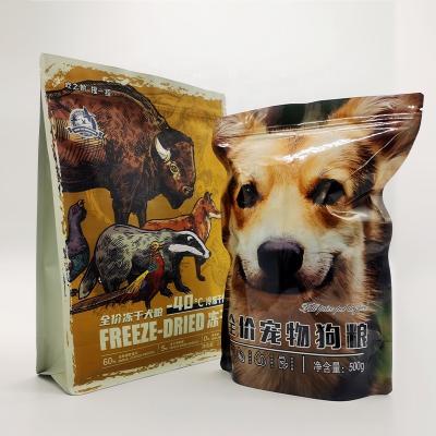 China Manufacture Wholesale BIODEGRADABLE 10 Kg Plastic Bag Dog Food Pet Packaging for sale