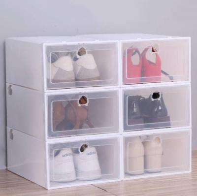 China Viable Stain Shoe Box Shoe Storage Box Shoe Storage Box Transparent Plastic Shoe Box for sale