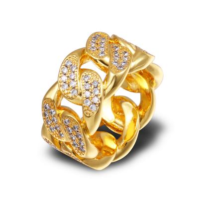 China Gold Plated Two Color Jesus Head High Quality Optional Faith Diamond-Plated Gold Plated Ring for sale