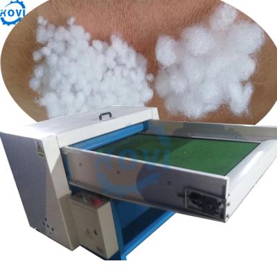 China Fiber Scrap Baseball Cotton Batting Cotton Ball Making Machine Polyester Ball Fiber Filler Pillow Making Machine for sale