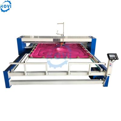 China Computer Frame Moved Quilt Cover Industrial Warp Stich Quilting Machine For Mattress for sale