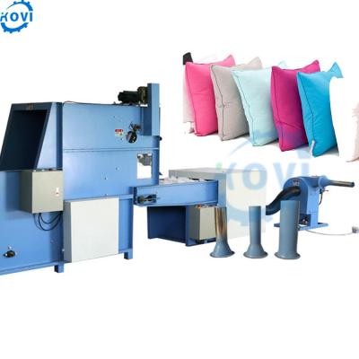 China Hometextile Making PP Cotton Polyester Staple Fiber Carding Machine Opening And Filling Pillow Production for sale